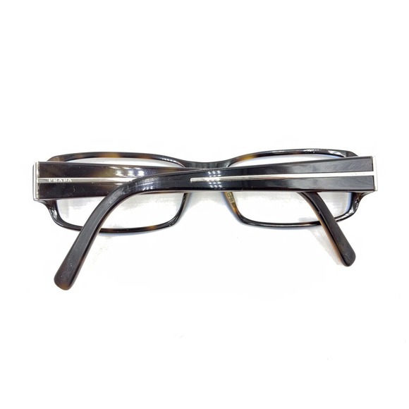 Prada VPR 02M ZXH-1O1 Tortoise Brown Blue Eyeglasses Frames 54-16 140 Italy - Picture 11 of 12